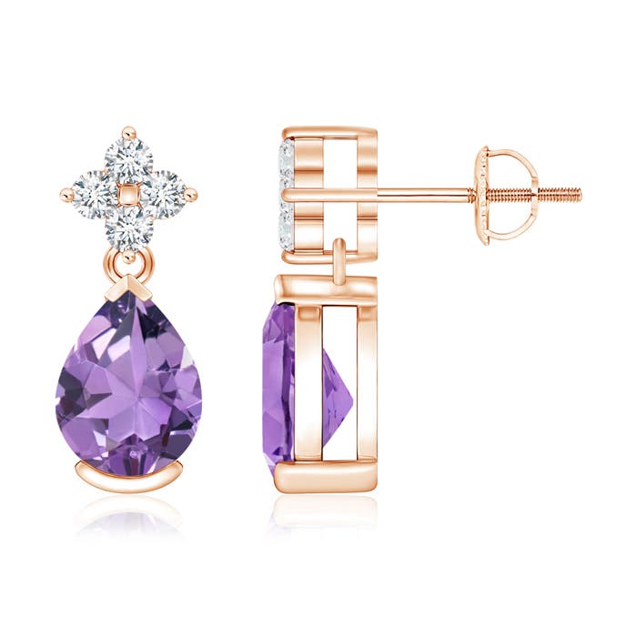 A - Amethyst / 2.28 CT / 14 KT Rose Gold