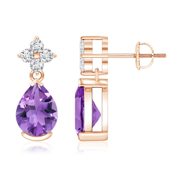 AA - Amethyst / 2.28 CT / 14 KT Rose Gold