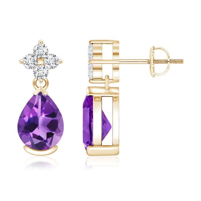 AAA - Amethyst / 2.28 CT / 14 KT Yellow Gold