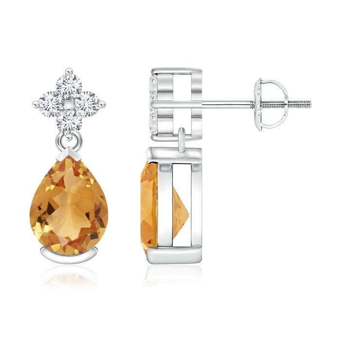 A - Citrine / 2.28 CT / 14 KT White Gold