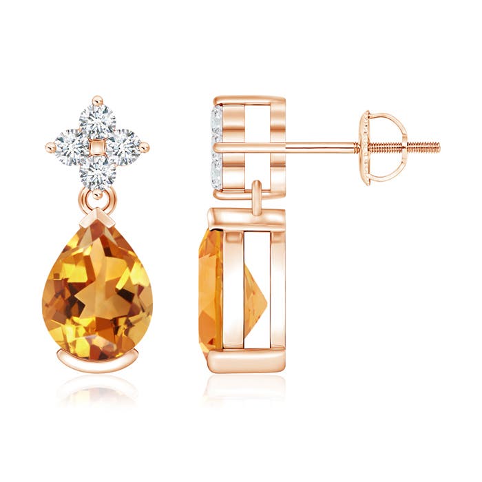 AA - Citrine / 2.28 CT / 14 KT Rose Gold