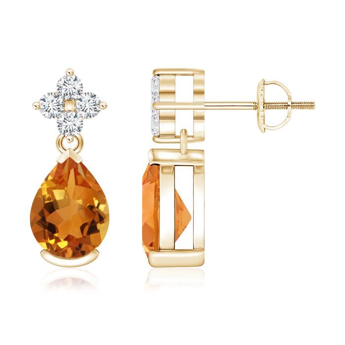 AAA - Citrine / 2.28 CT / 14 KT Yellow Gold