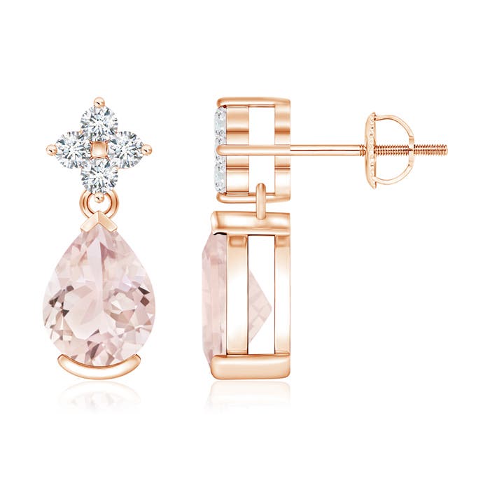 A - Morganite / 2.18 CT / 14 KT Rose Gold