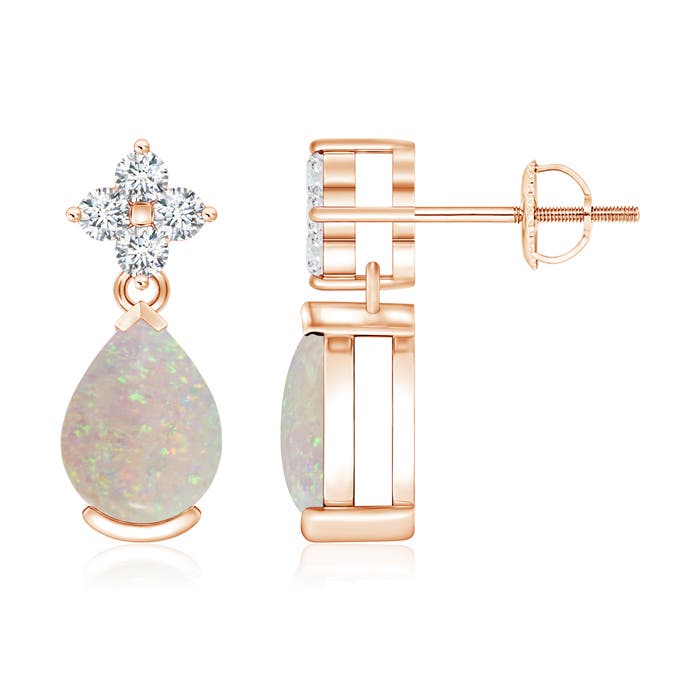 AA - Opal / 1.68 CT / 14 KT Rose Gold