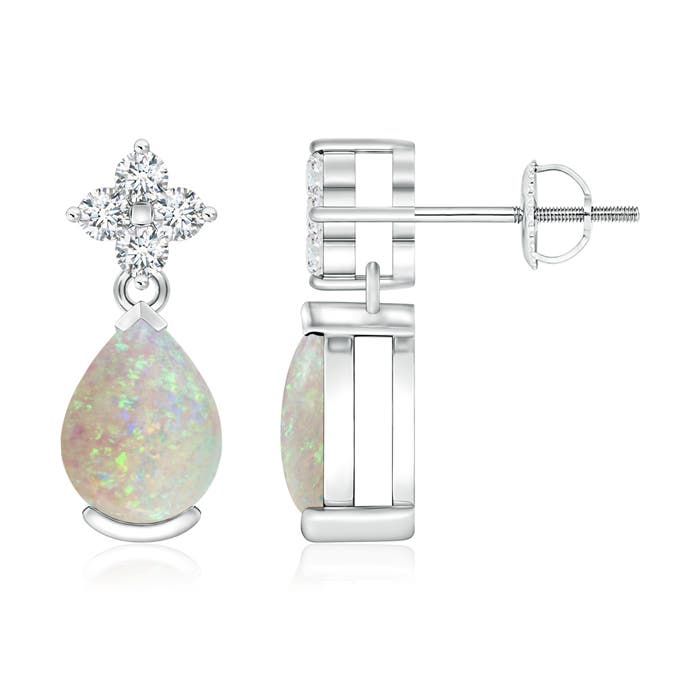 AAA - Opal / 1.68 CT / 14 KT White Gold