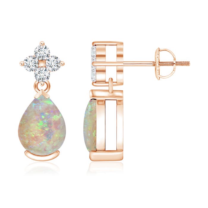 AAAA - Opal / 1.68 CT / 14 KT Rose Gold