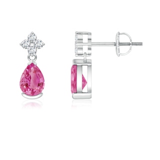 Pear AAA Pink Sapphire