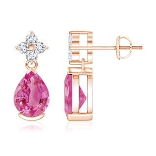 Pear AAA Pink Sapphire