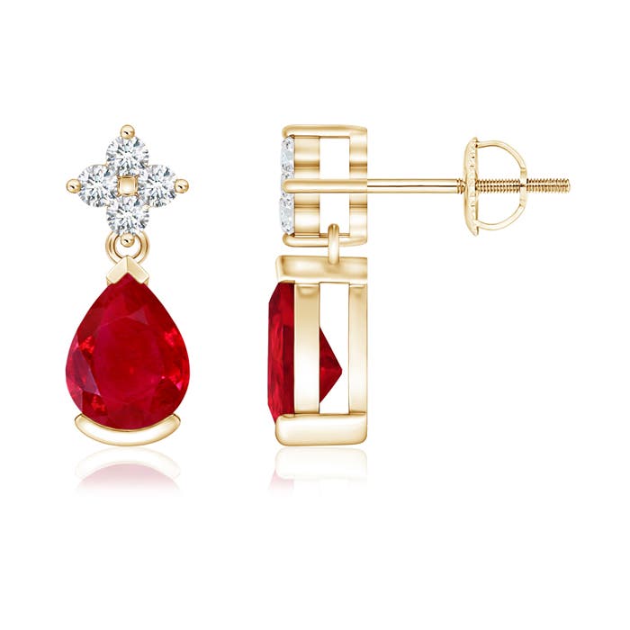 AAA - Ruby / 1.74 CT / 14 KT Yellow Gold