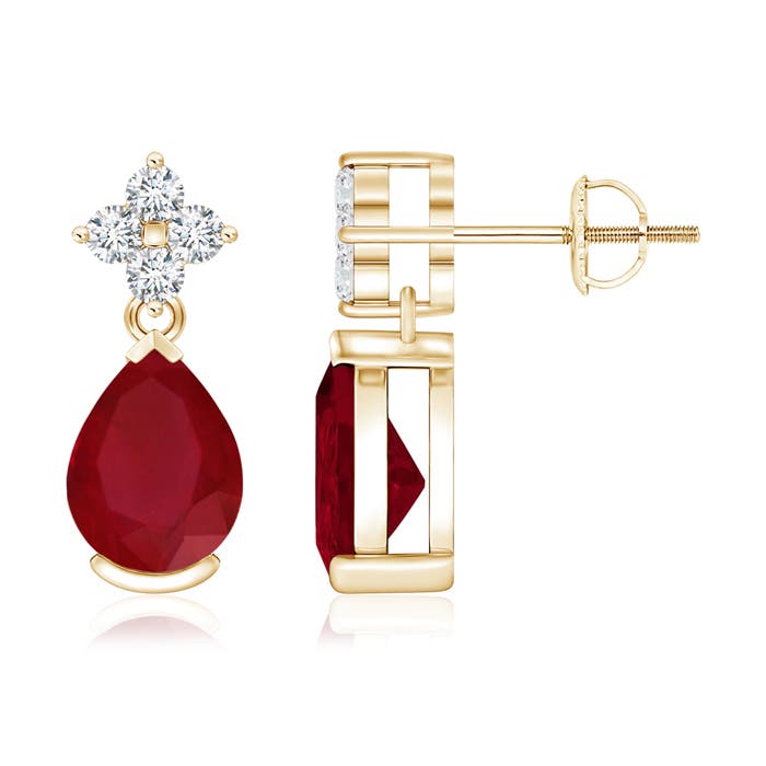 AA - Ruby / 2.58 CT / 14 KT Yellow Gold