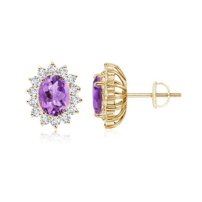 A - Amethyst / 1.99 CT / 14 KT Yellow Gold