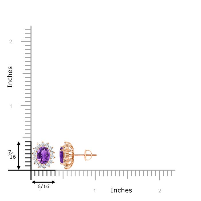 AAA - Amethyst / 1.99 CT / 14 KT Rose Gold