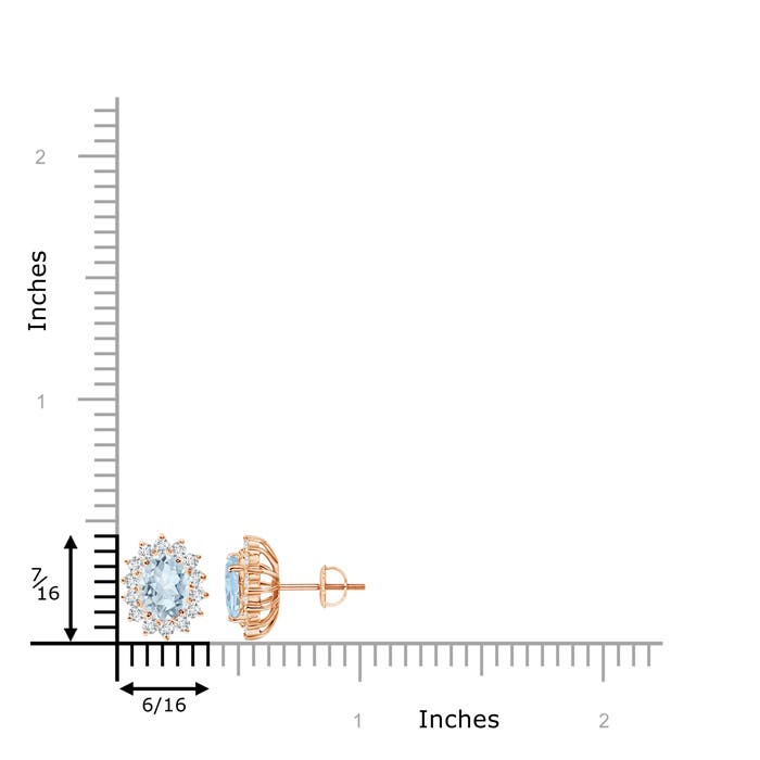 A - Aquamarine / 1.79 CT / 14 KT Rose Gold