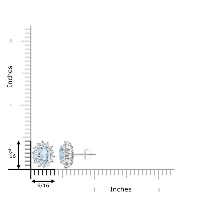 A - Aquamarine / 1.79 CT / 14 KT White Gold