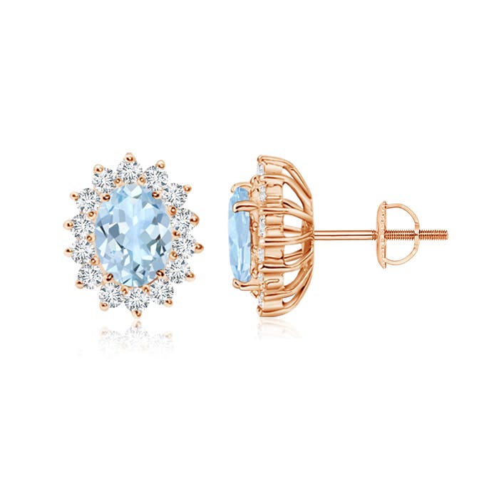 AA - Aquamarine / 1.79 CT / 14 KT Rose Gold