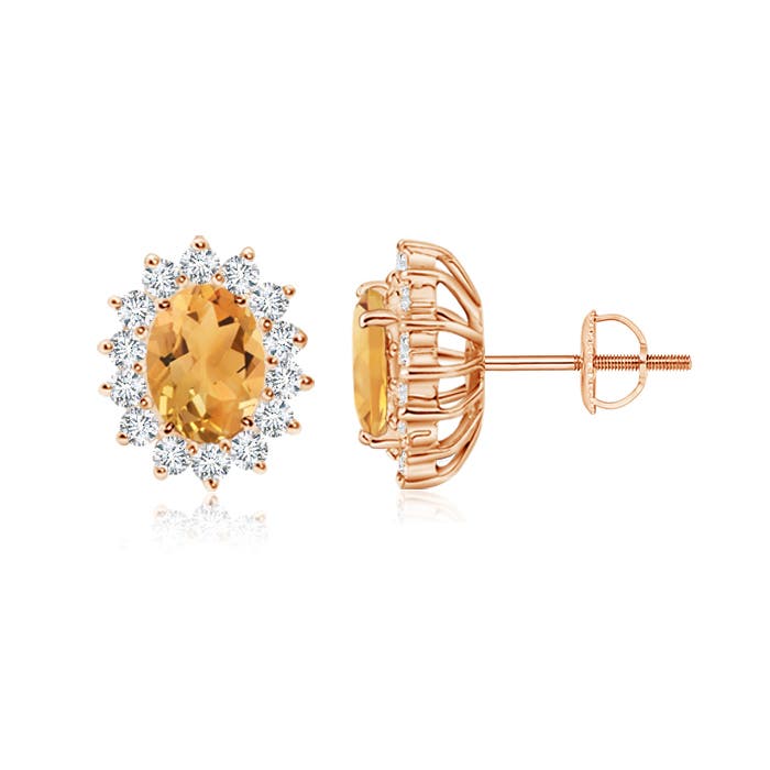 A - Citrine / 2.09 CT / 14 KT Rose Gold