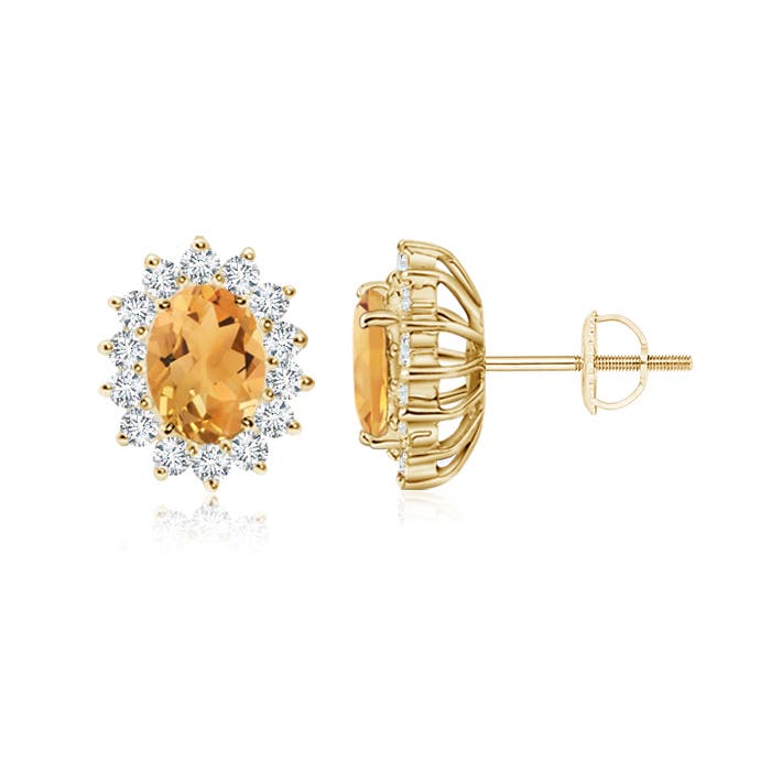 A - Citrine / 2.09 CT / 14 KT Yellow Gold