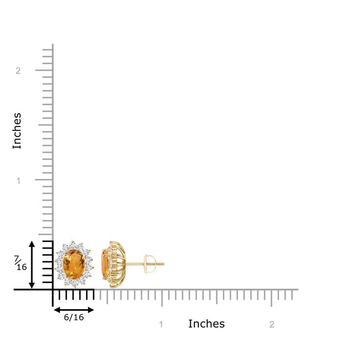 AA - Citrine / 2.09 CT / 14 KT Yellow Gold