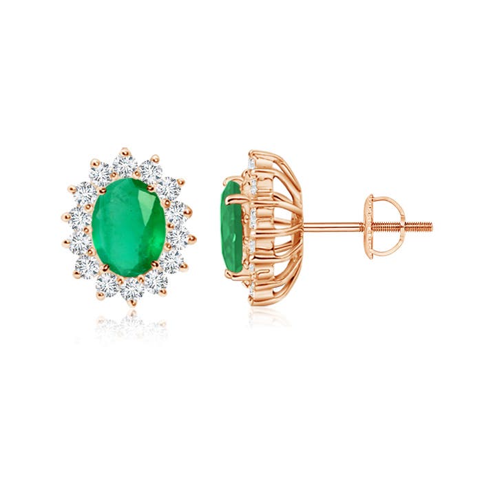 A - Emerald / 1.91 CT / 14 KT Rose Gold