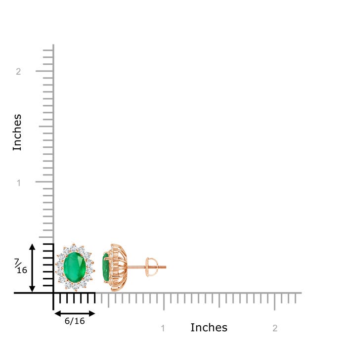 A - Emerald / 1.91 CT / 14 KT Rose Gold