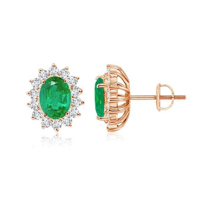 AA - Emerald / 1.91 CT / 14 KT Rose Gold