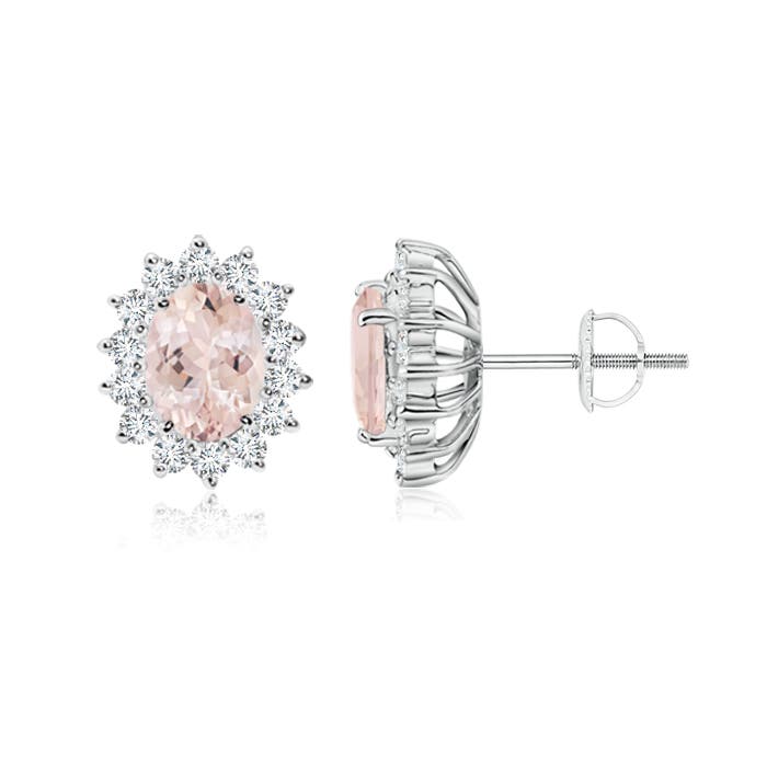 AA - Morganite / 1.99 CT / 14 KT White Gold