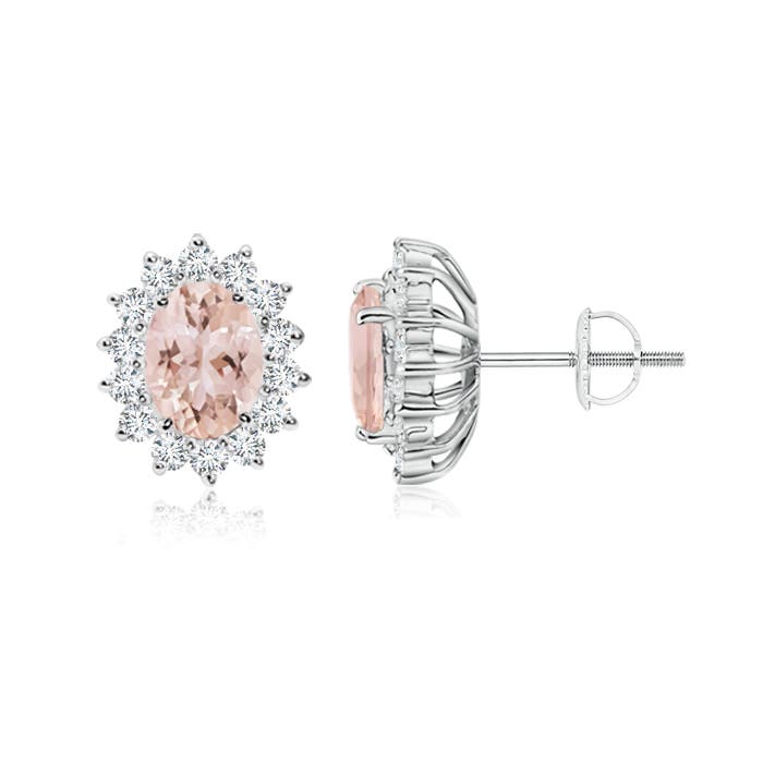 AAA - Morganite / 1.99 CT / 14 KT White Gold