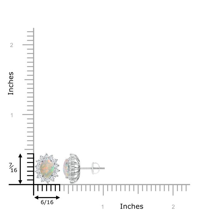 AAAA - Opal / 1.49 CT / 14 KT White Gold