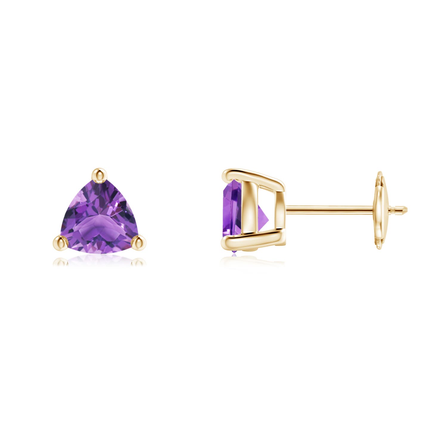 AA - Amethyst / 1.4 CT / 14 KT Yellow Gold