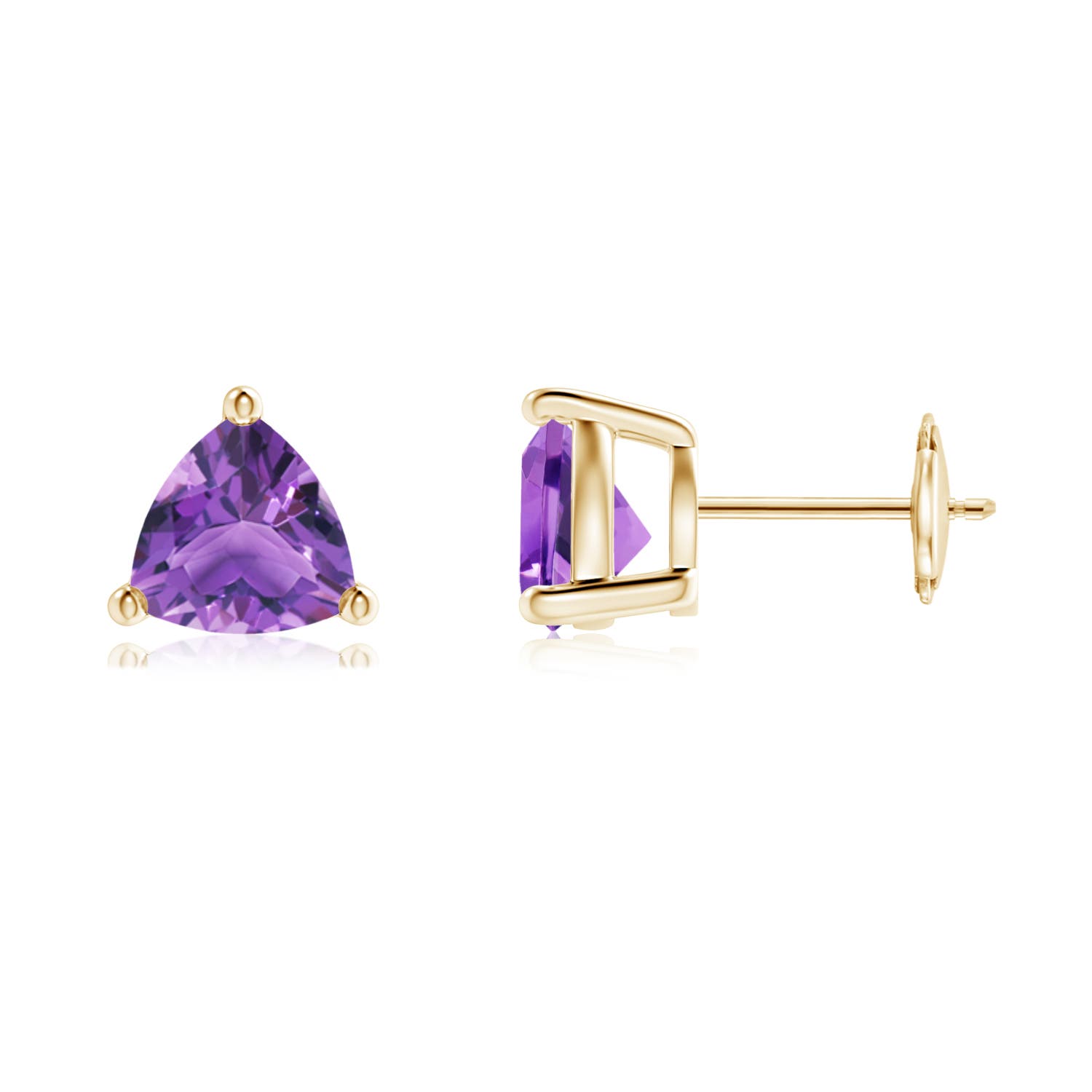 AA - Amethyst / 2.2 CT / 14 KT Yellow Gold