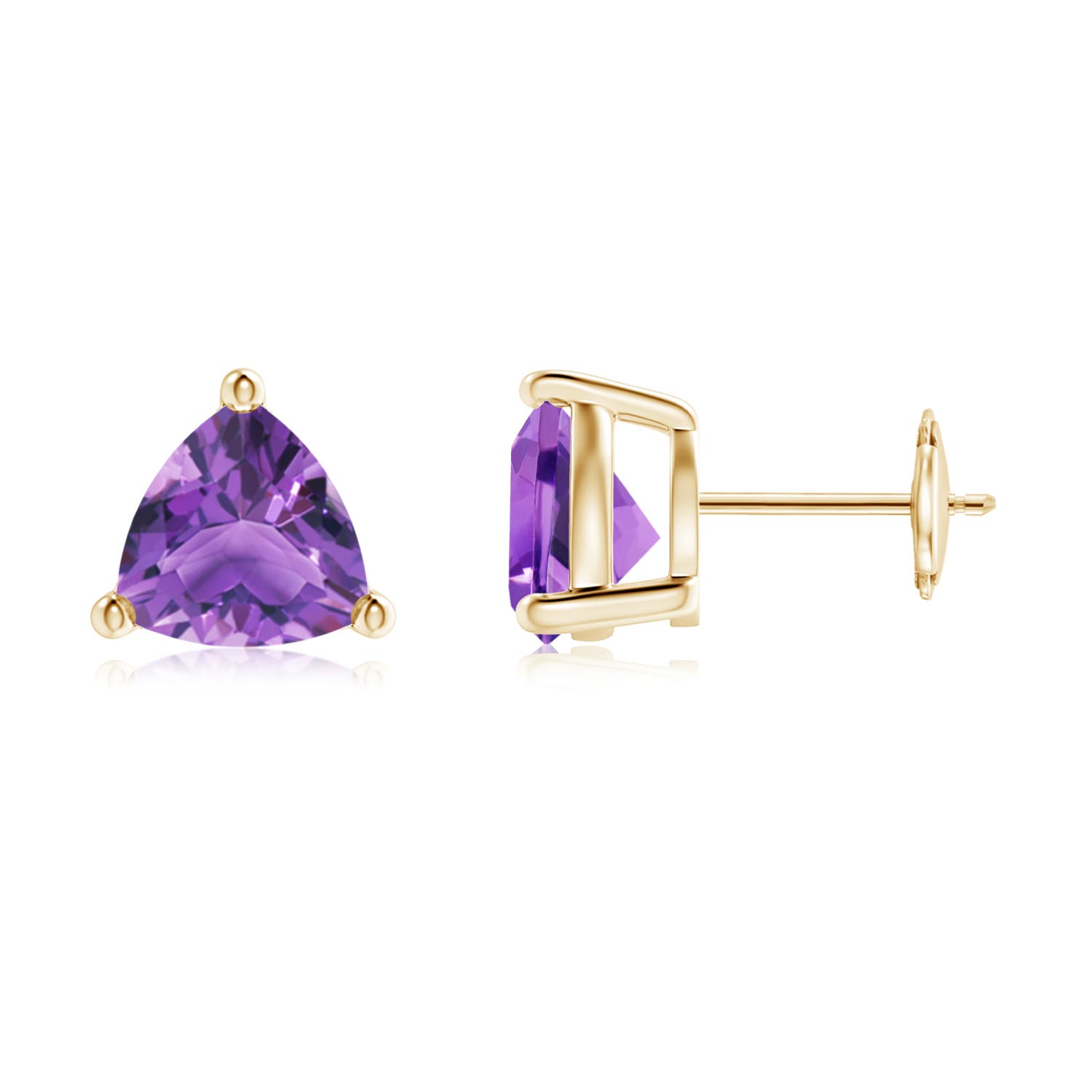 AA - Amethyst / 3.2 CT / 14 KT Yellow Gold