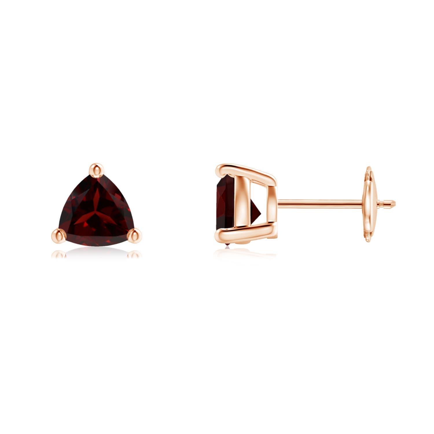 A - Garnet / 1.7 CT / 14 KT Rose Gold