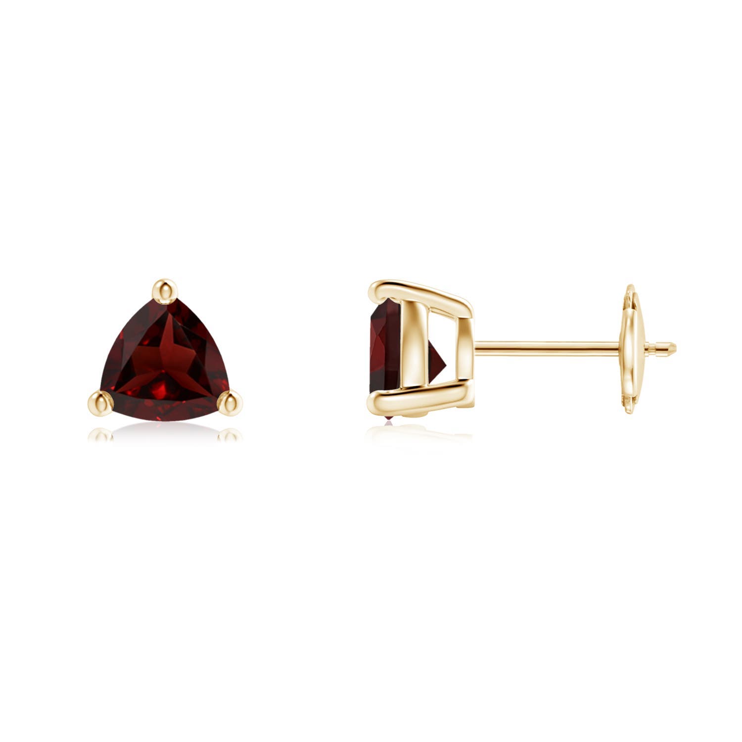 AA - Garnet / 1.7 CT / 14 KT Yellow Gold