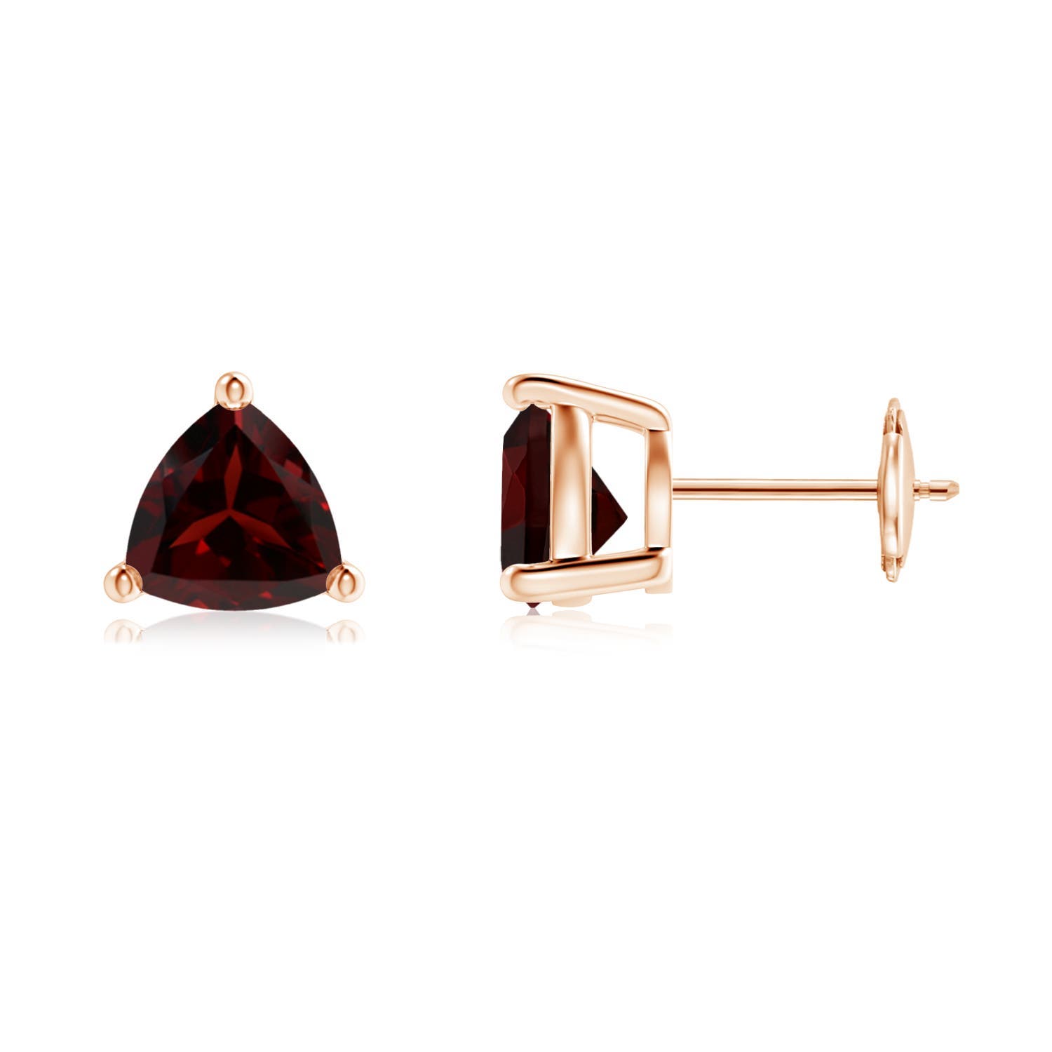 A - Garnet / 2.6 CT / 14 KT Rose Gold