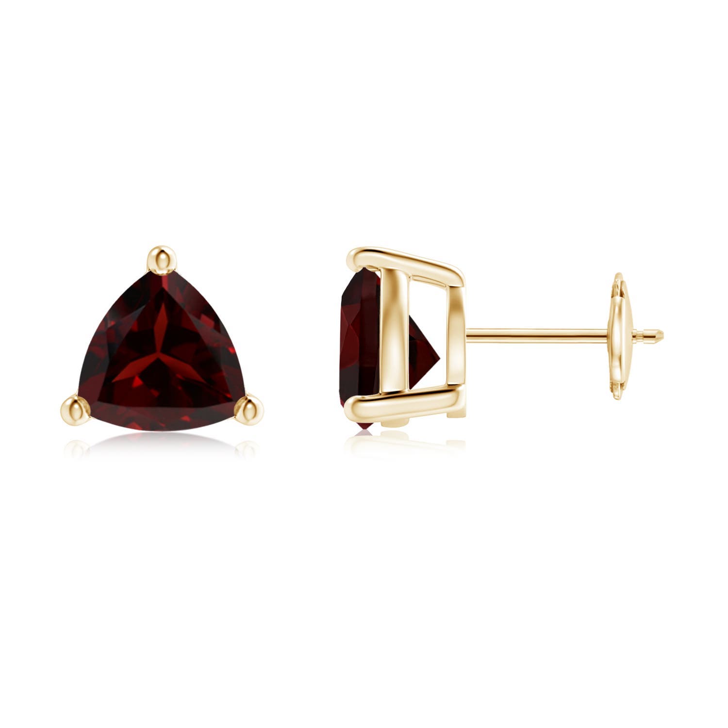 A - Garnet / 3.8 CT / 14 KT Yellow Gold