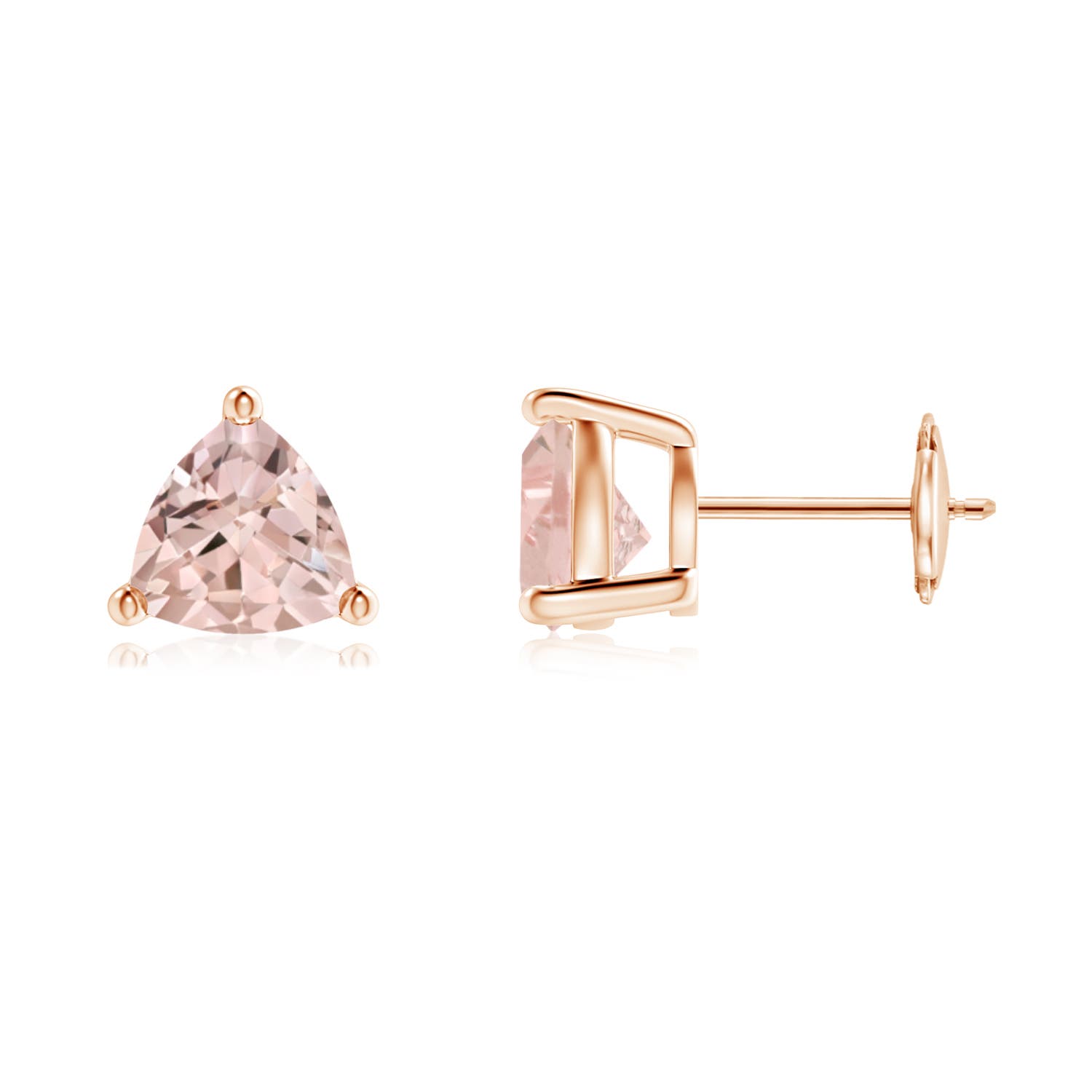 AA - Morganite / 1.8 CT / 14 KT Rose Gold