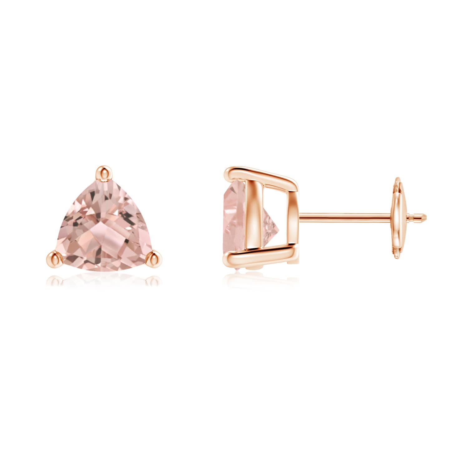 AAA - Morganite / 1.8 CT / 14 KT Rose Gold