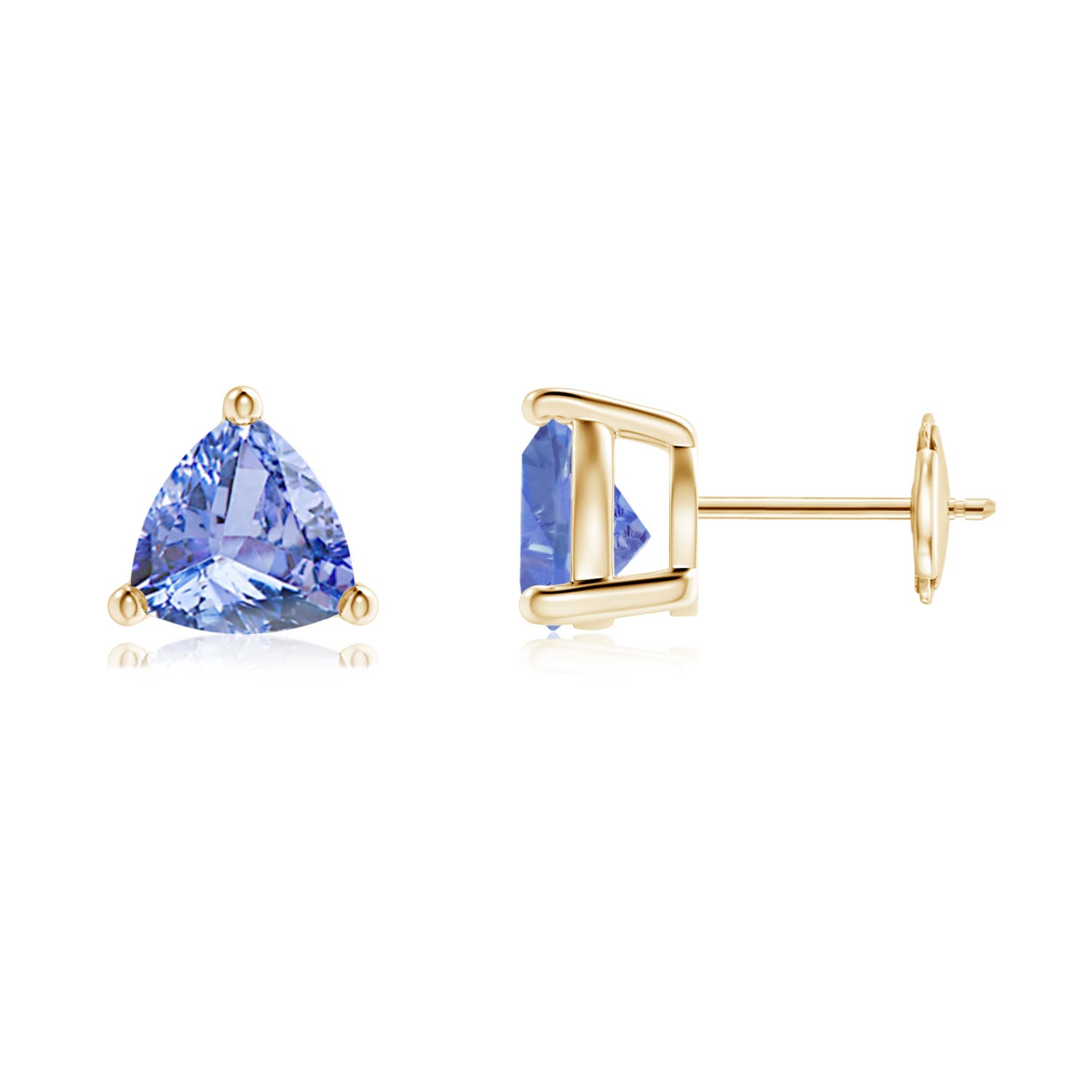 A - Tanzanite / 2.4 CT / 14 KT Yellow Gold