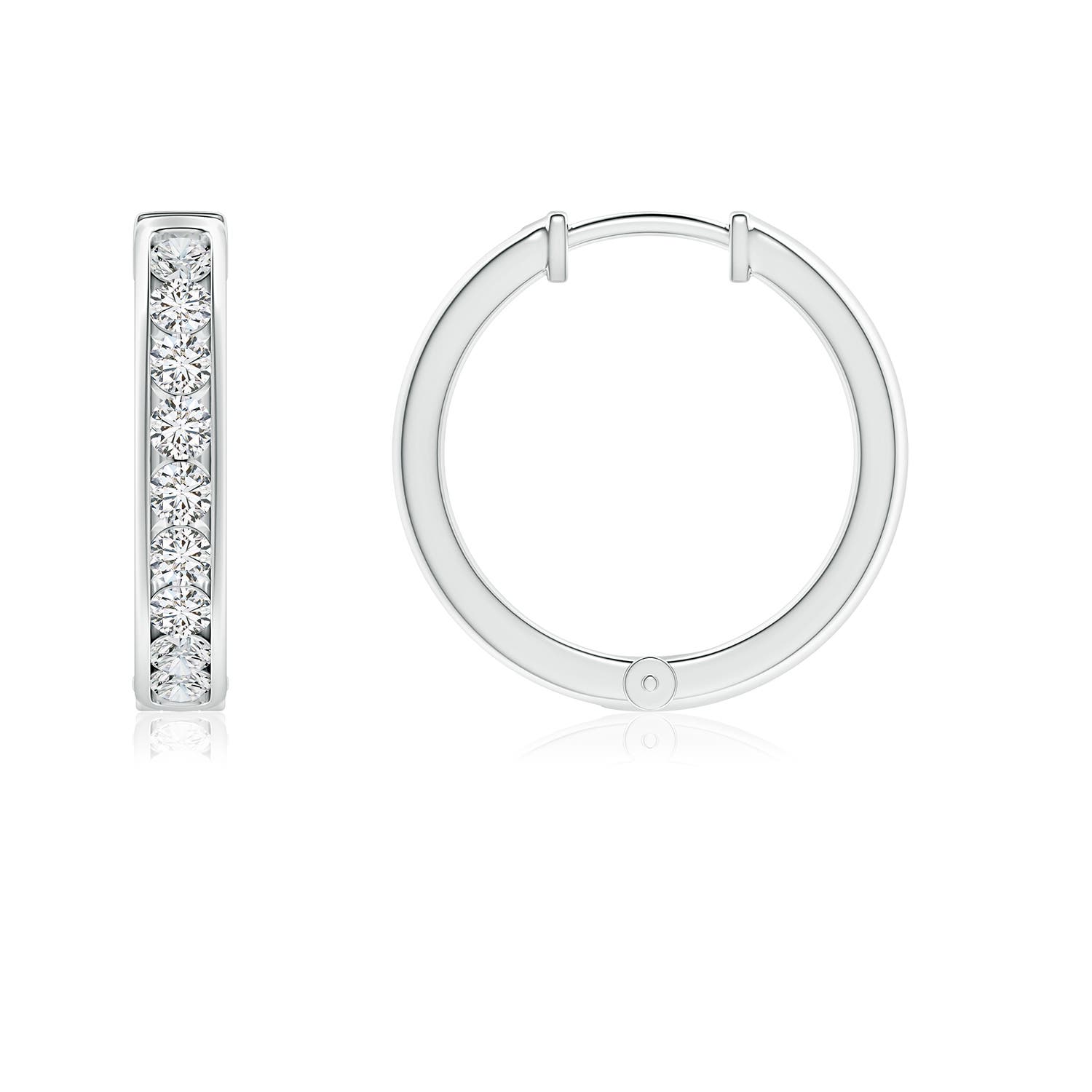 H, SI2 / 0.51 CT / 14 KT White Gold