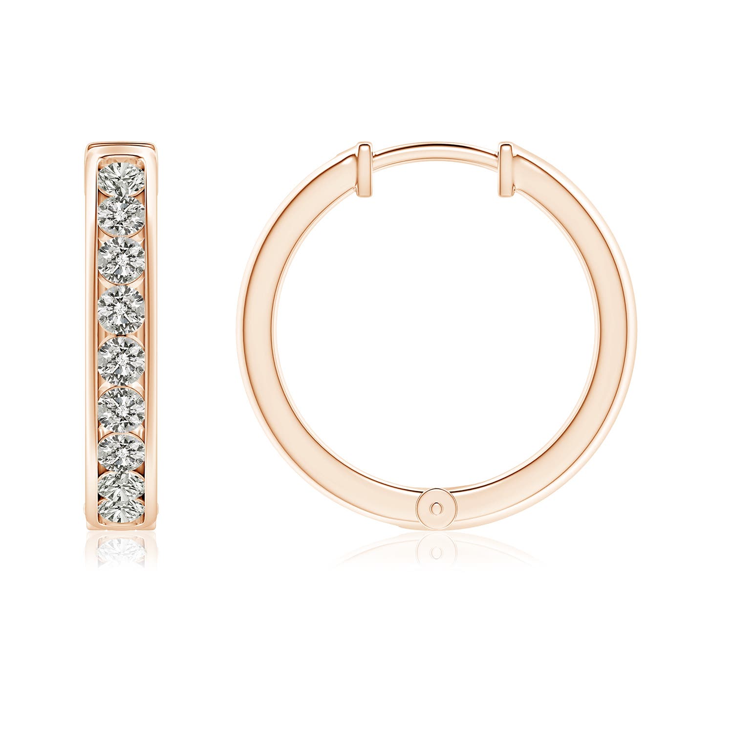 K, I3 / 0.75 CT / 14 KT Rose Gold