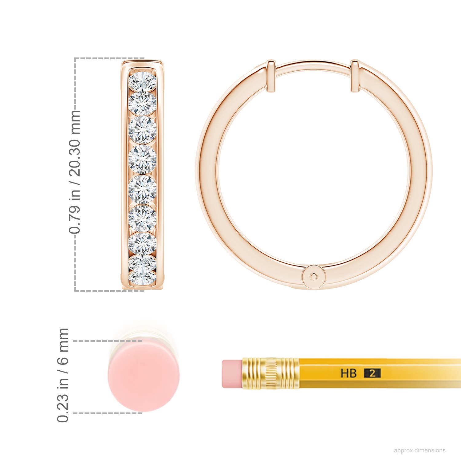 G, VS2 / 1 CT / 14 KT Rose Gold