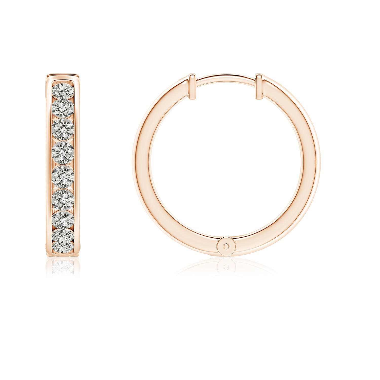 K, I3 / 0.61 CT / 14 KT Rose Gold