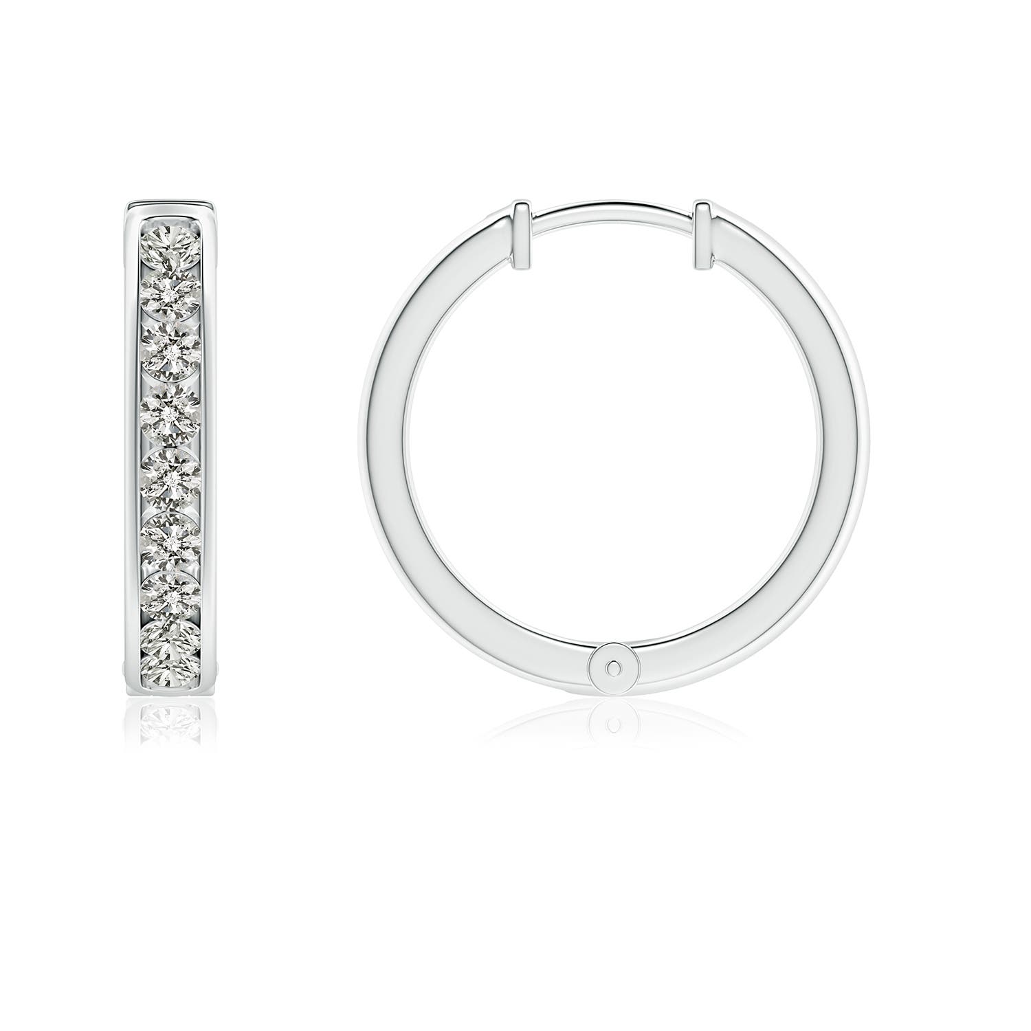 K, I3 / 0.61 CT / 14 KT White Gold