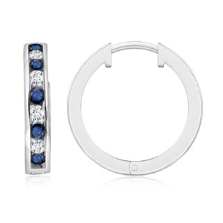 Round AA Blue Sapphire