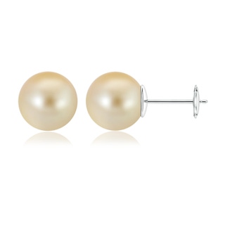 Round AAA Golden South Sea Cultured Pearl