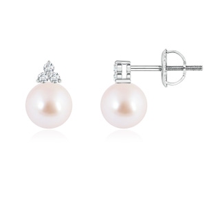 Round AAA Akoya Cultured Pearl