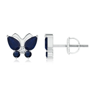 Pear A Blue Sapphire