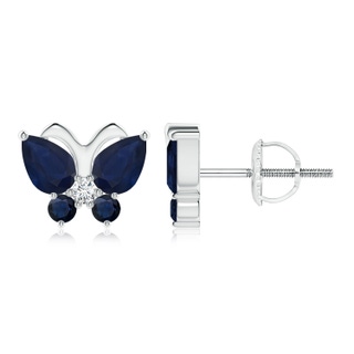 Pear A Blue Sapphire
