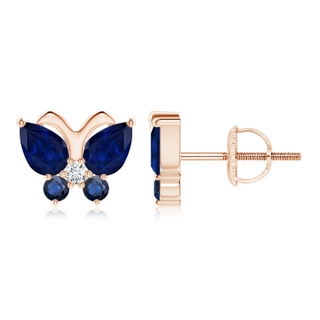 Pear AA Blue Sapphire