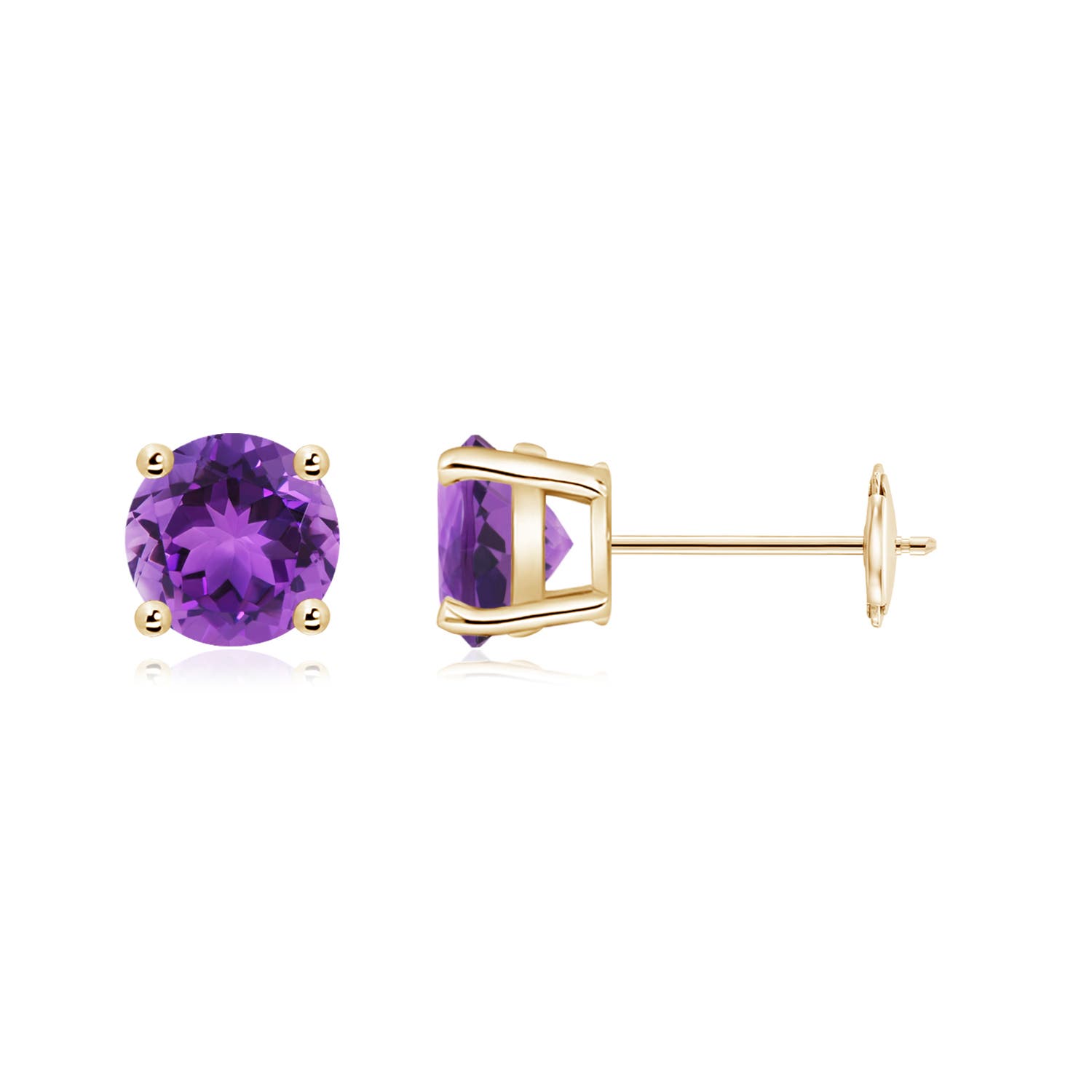 AAA - Amethyst / 1.6 CT / 14 KT Yellow Gold